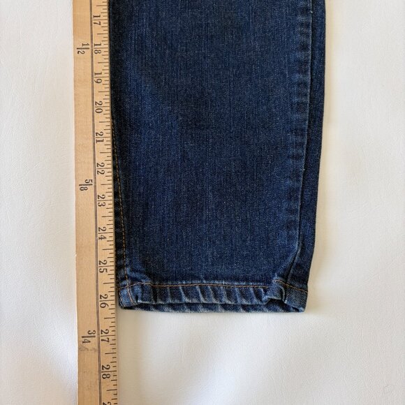G.H. Bass & Co Jean Womens 14 Blue Slim Fit Mid-Rise Medium Wash Stretch Denim - Picture 7 of 11
